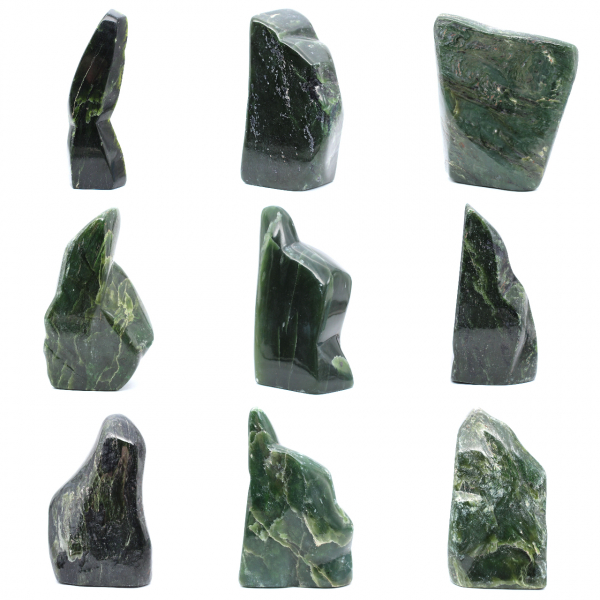 Decorative nephrite jade