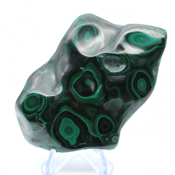 Malachite polished stone