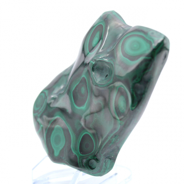 Malachite polished stone