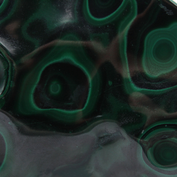 Malachite polished stone