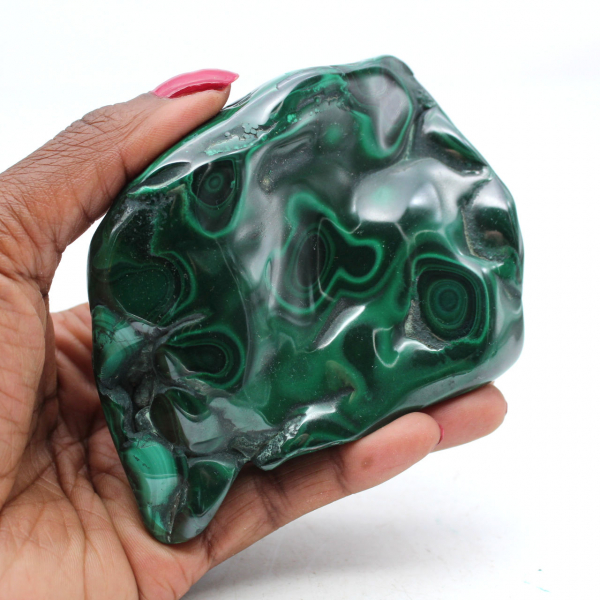 Free form malachite