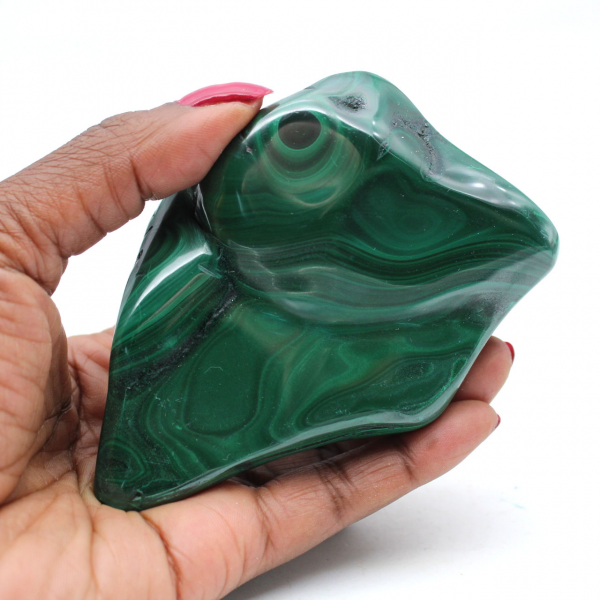 Polished Malachite Stone