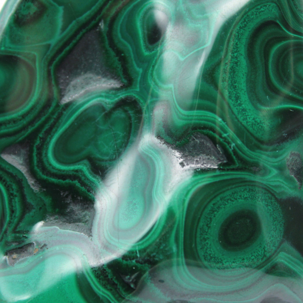 Natural malachite stone