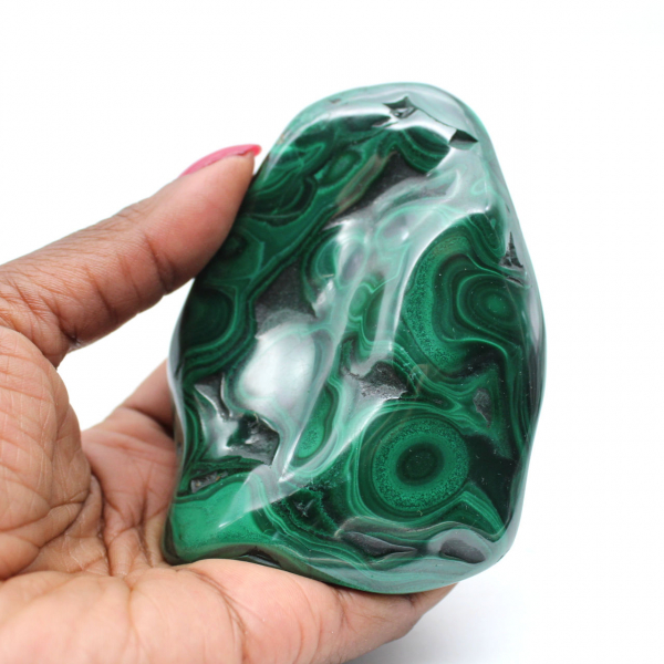 Natural malachite stone