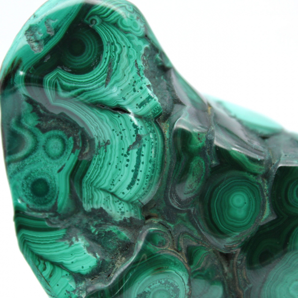 Malachite stone decoration