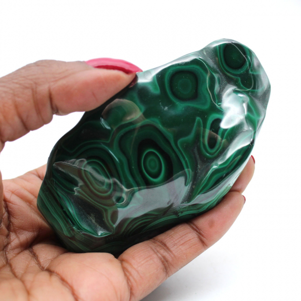 Free form in malachite