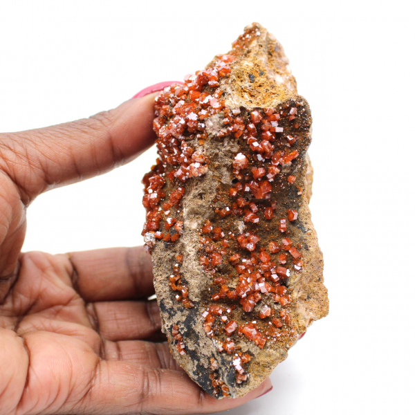 Natural vanadinite crystals