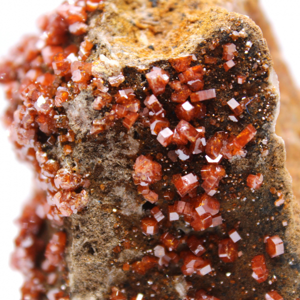 Natural vanadinite crystals