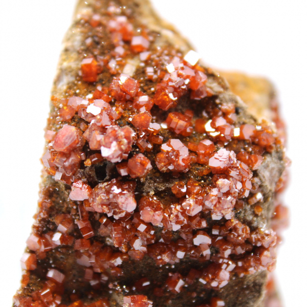 Natural vanadinite crystals