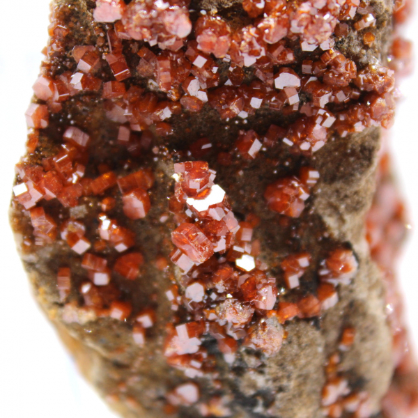 Natural vanadinite crystals