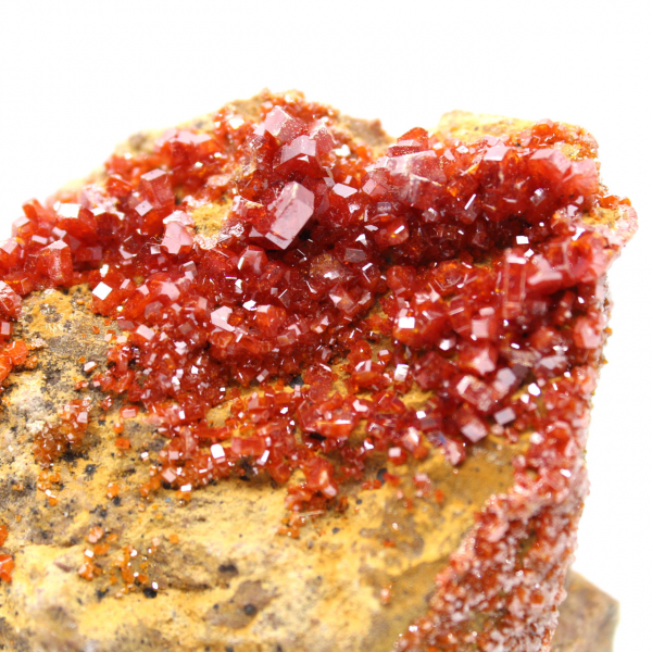 Vanadinite crystals