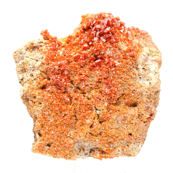 Natural vanadinite stone