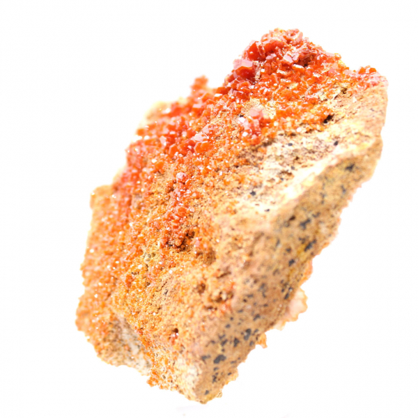 Natural vanadinite stone