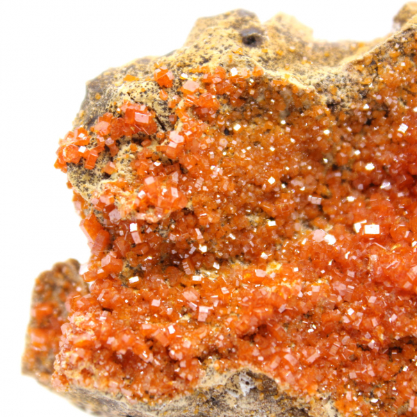 Vanadinite crystals