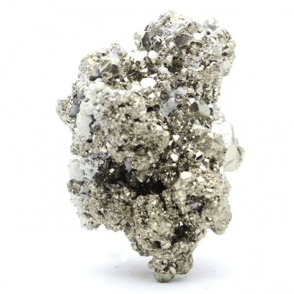 Crystallized pyrite