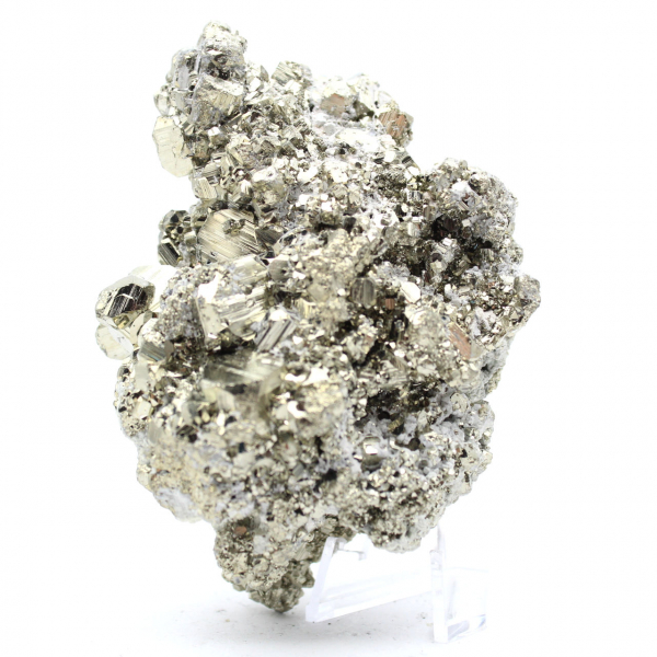 Crystallized pyrite