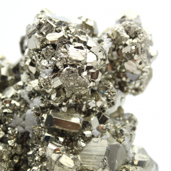 Crystallized pyrite