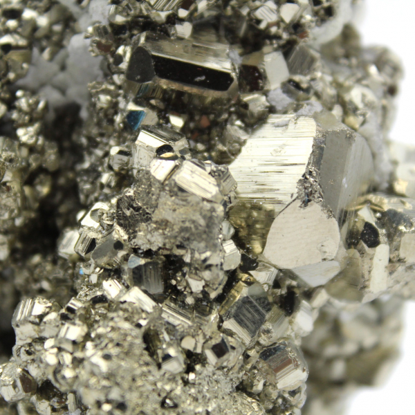 Crystallized pyrite