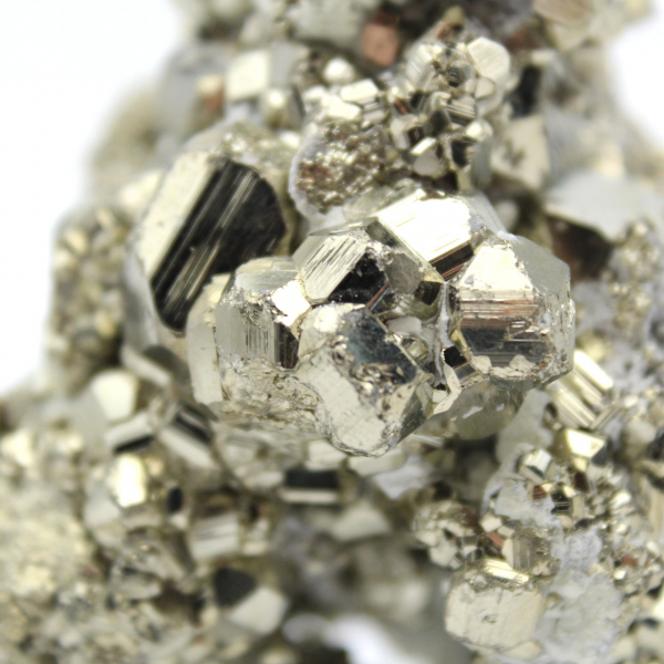 Crystallized pyrite