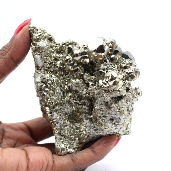 Peruvian pyrite crystals