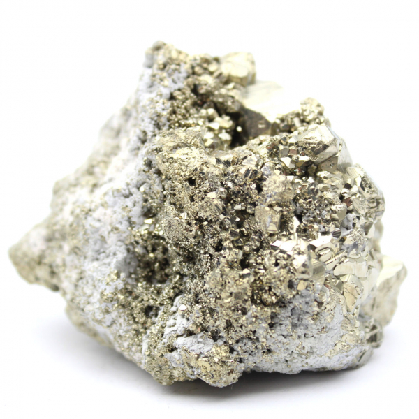 Peruvian crystallized pyrite