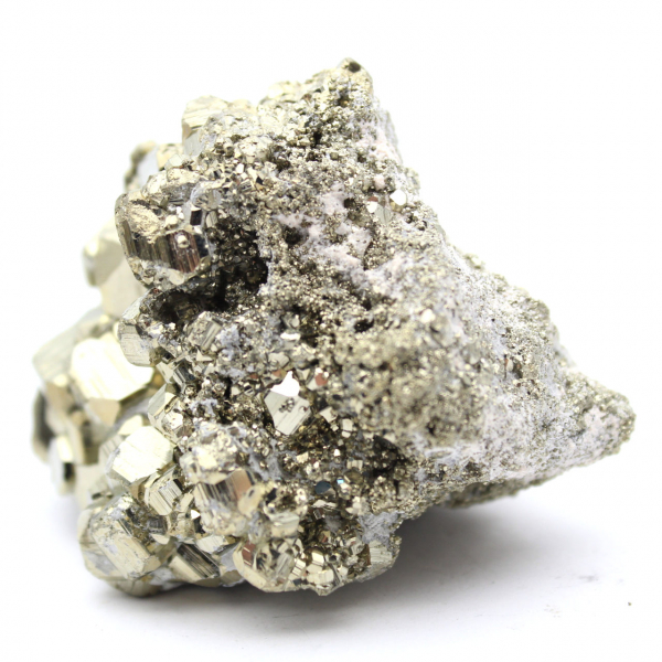 Peruvian crystallized pyrite