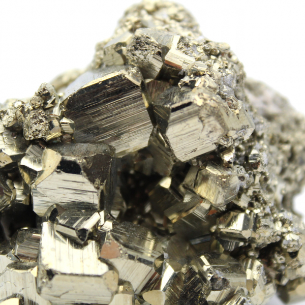 Peruvian crystallized pyrite