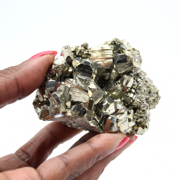 Peruvian crystallized pyrite