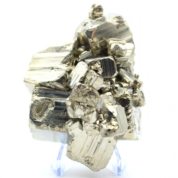 Crystallized pyrite from Peru