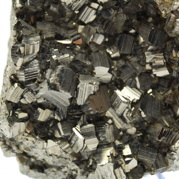 Pyrite crystallization