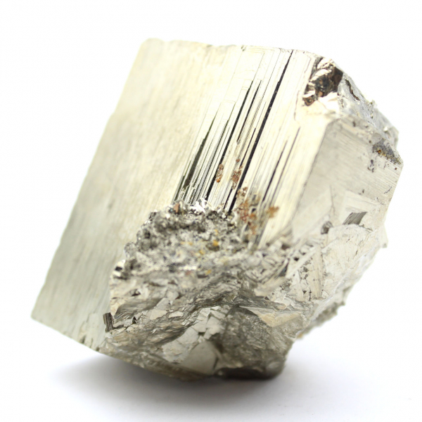 Pyrite large cubic crystal