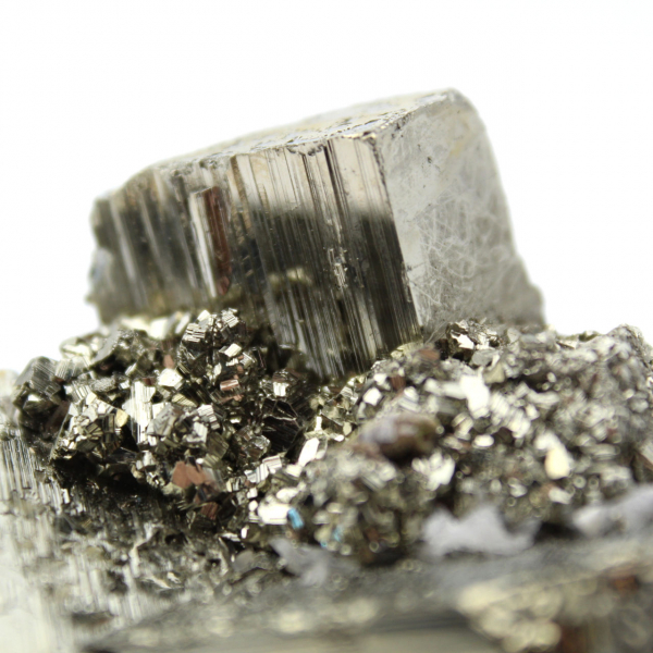 Peruvian crystallized pyrite