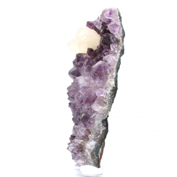 Amethyst Druse and Calcite