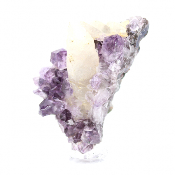 Amethyst and Calcite