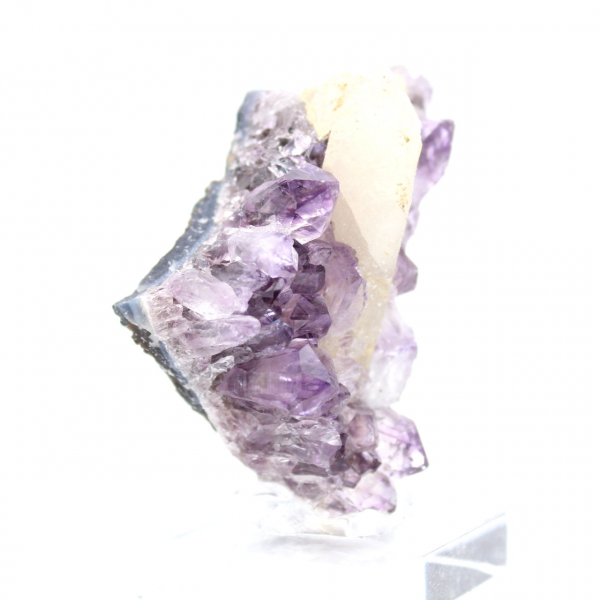 Amethyst and Calcite