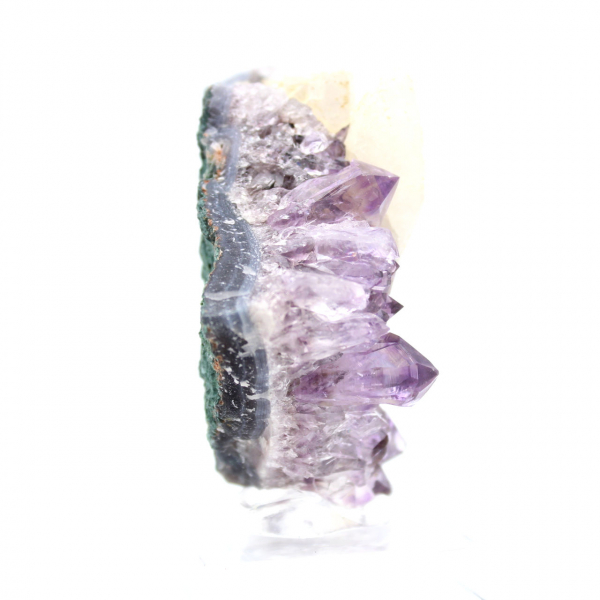 Amethyst and Calcite