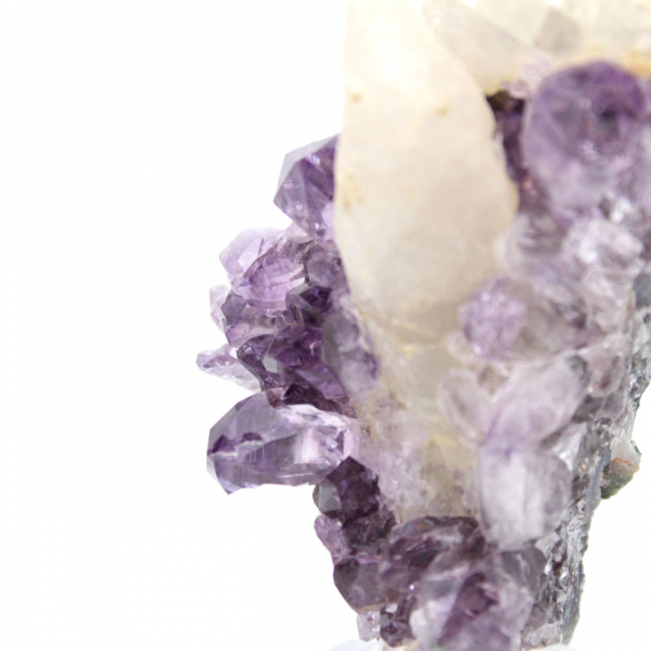 Amethyst and Calcite