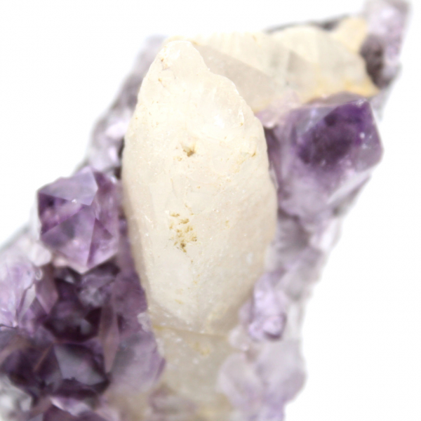 Amethyst and Calcite