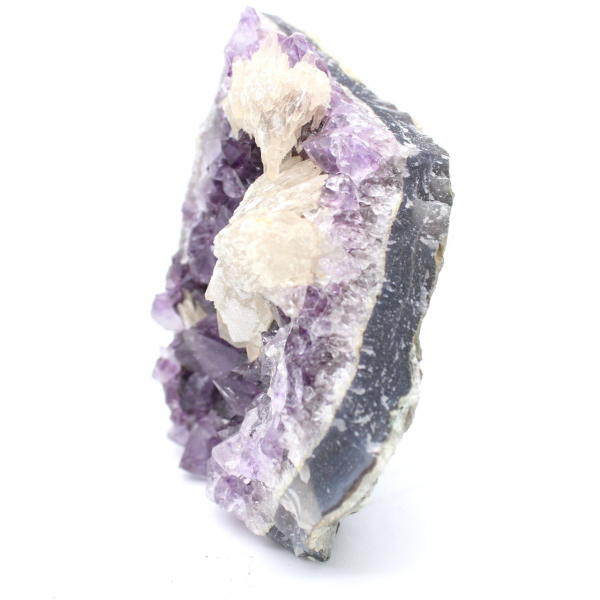 Amethyst and Calcite