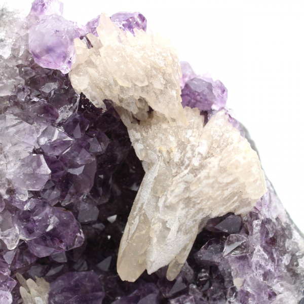 Amethyst and Calcite