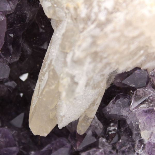 Amethyst and Calcite