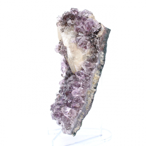 Amethyst from Brazil with Calcite