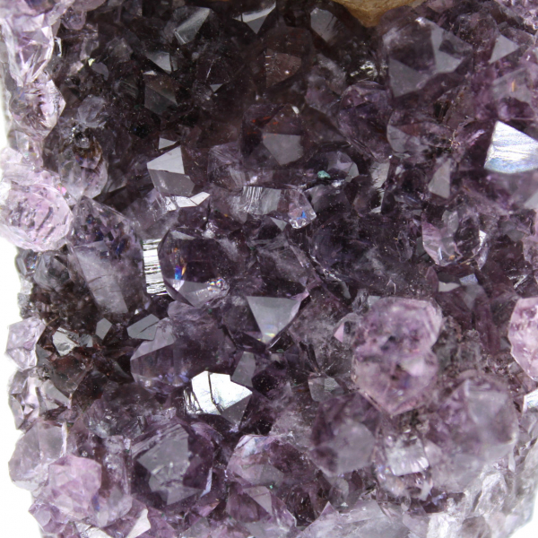 Amethyst from Brazil with Calcite