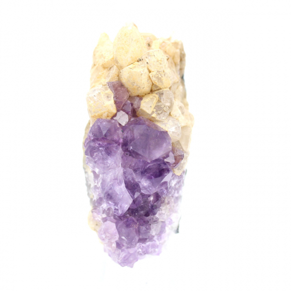 Amethyst and calcite