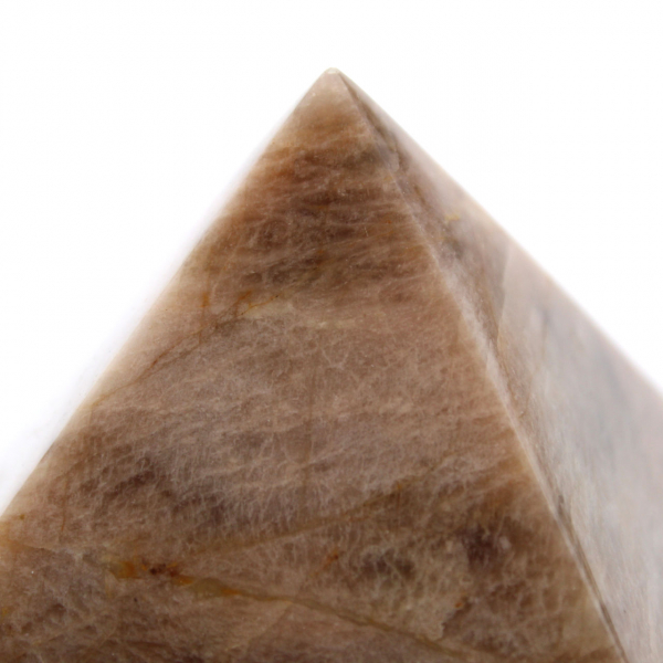 Moonstone Pyramid from Madagascar