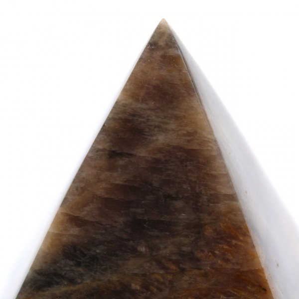 Moonstone Pyramid from Madagascar