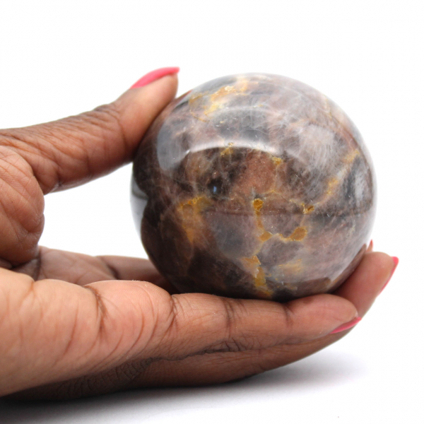 Moonstone sphere from Madagascar