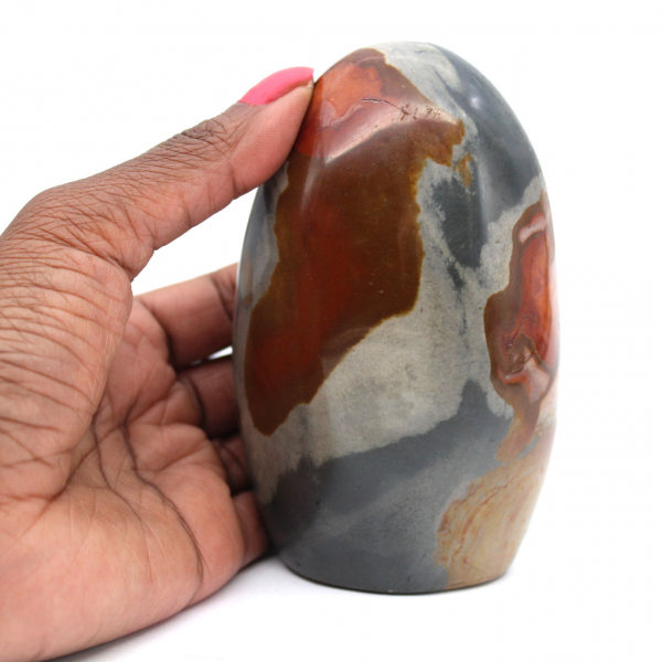 Polished Imperial Jasper Stone