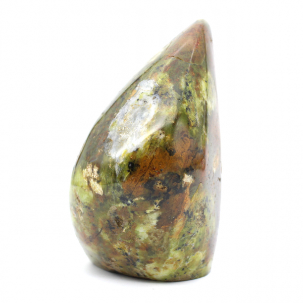 Polished Green Opal Stone from Madagascar