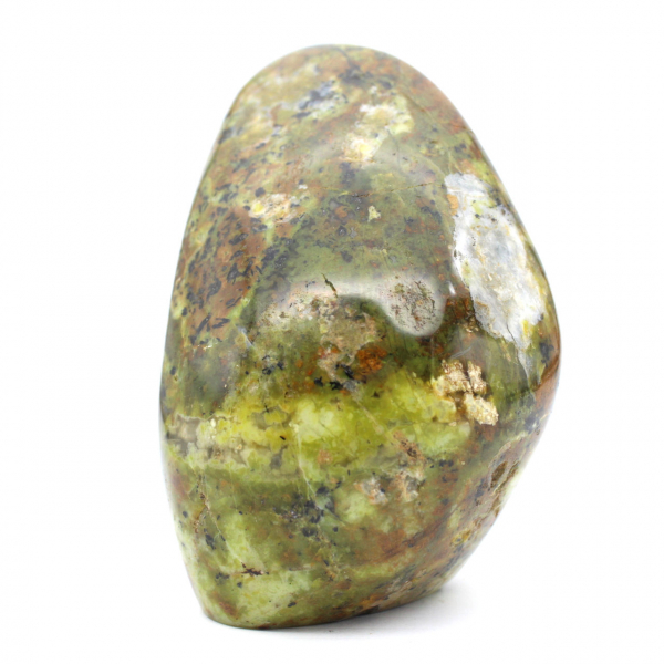 Polished Green Opal Stone from Madagascar